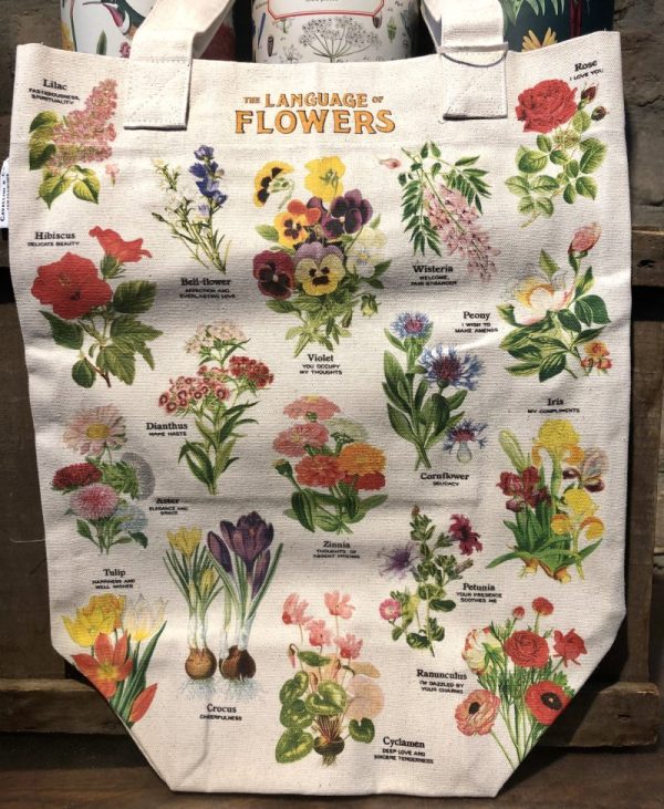 Tote Bag the language flowers