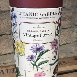 Vintage Puzzle botanic garden