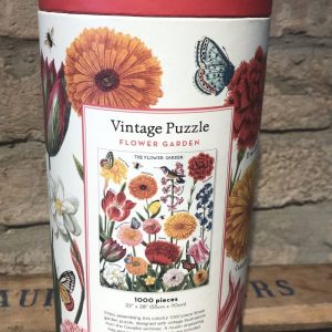 Vintage Puzzle flower garden