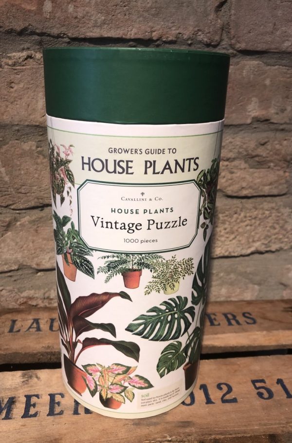 Vintage Puzzle house plants puzzle