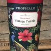 Vintage Puzzle tropicale