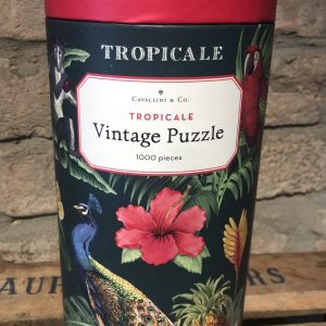 Vintage Puzzle tropicale
