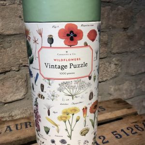 Vintage Puzzle wildflowers hell